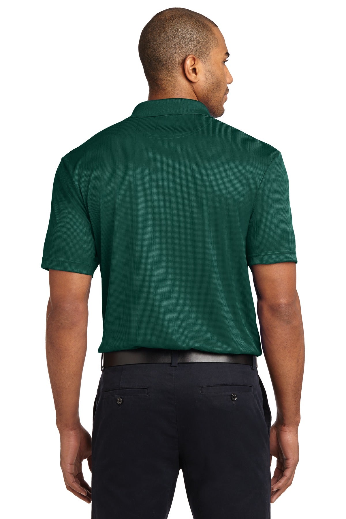 Port Authority Performance Fine Jacquard Polo. K528 Green Glen