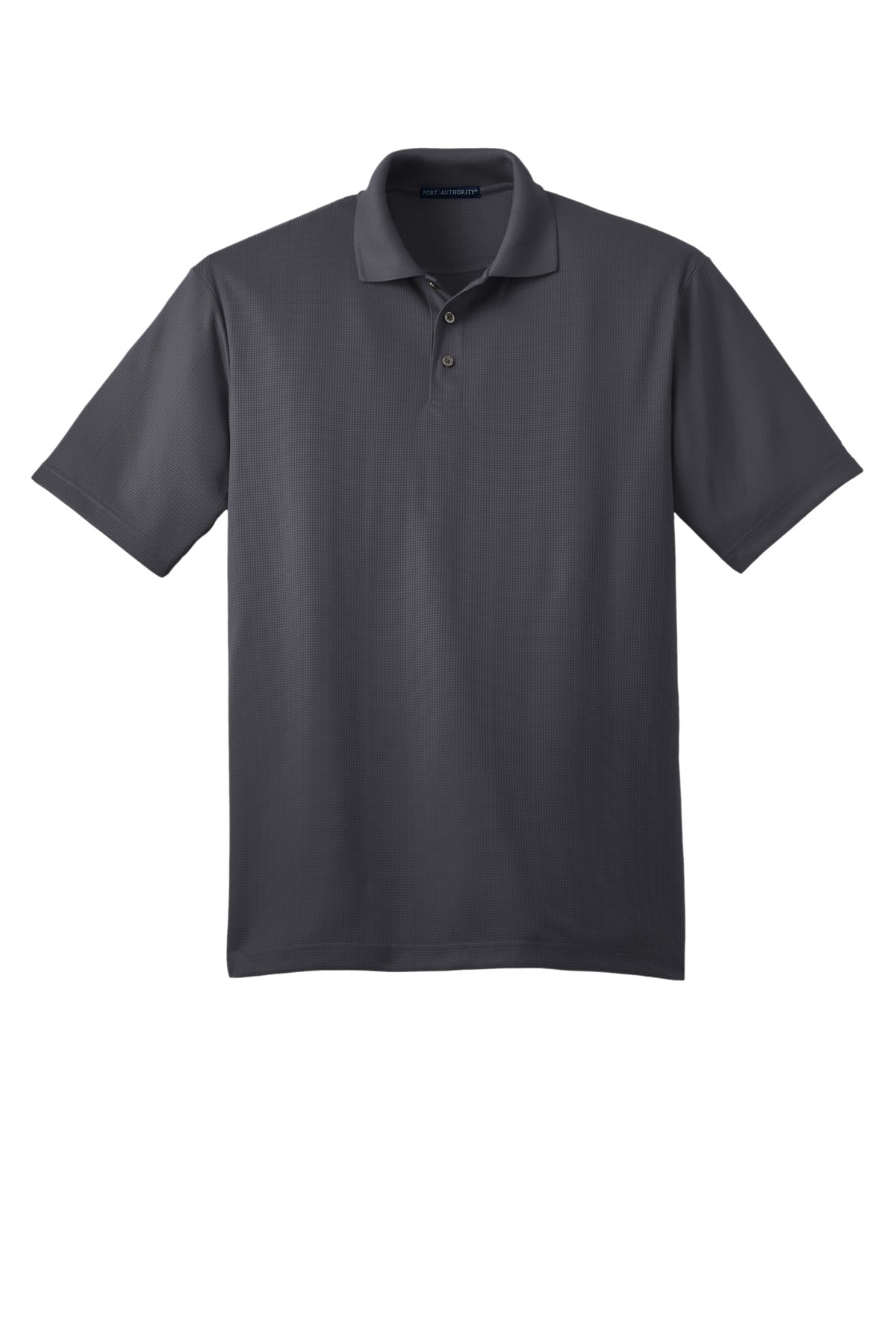 Port Authority Performance Fine Jacquard Polo. K528 Grey Smoke