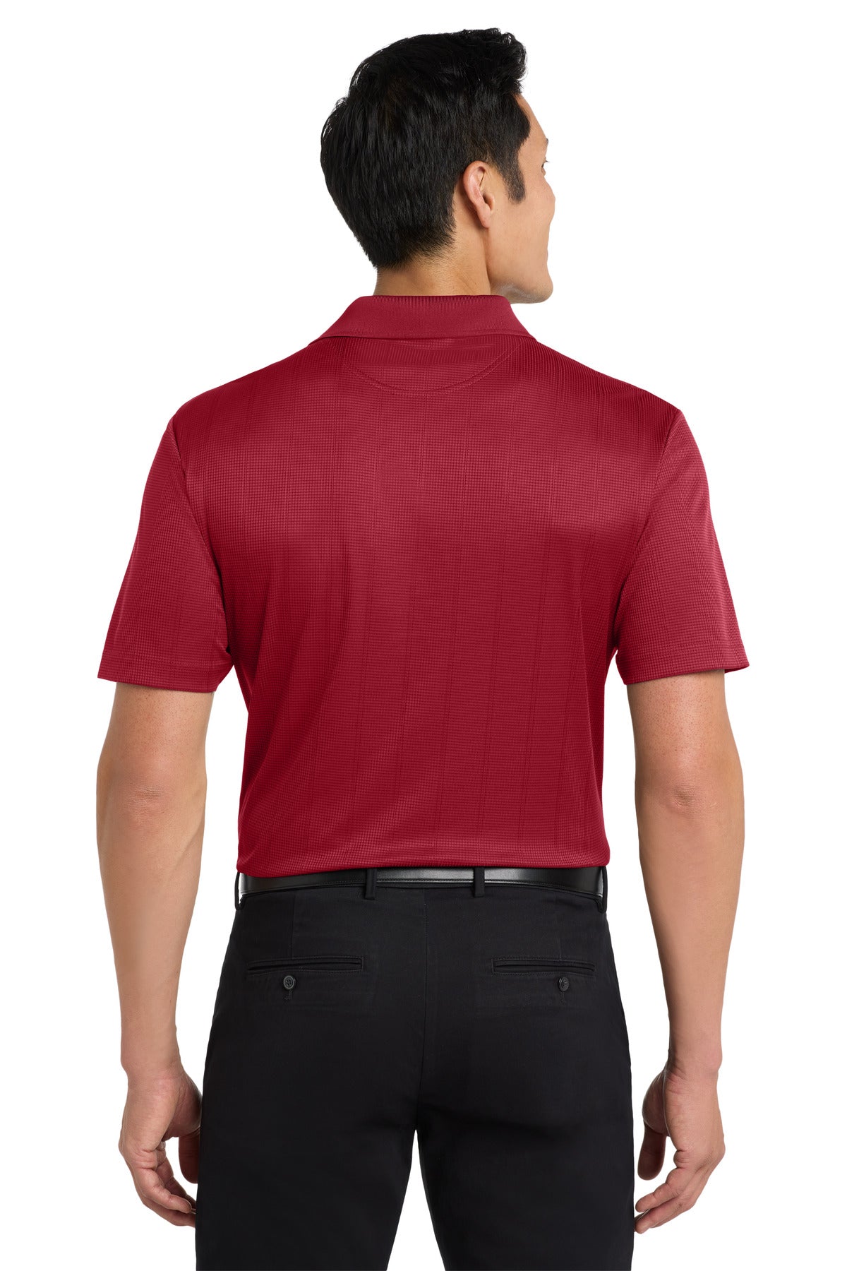 Port Authority Performance Fine Jacquard Polo. K528 Rich Red