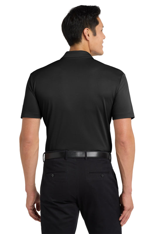 Port Authority Silk Touch Performance Pocket Polo. K540P Black