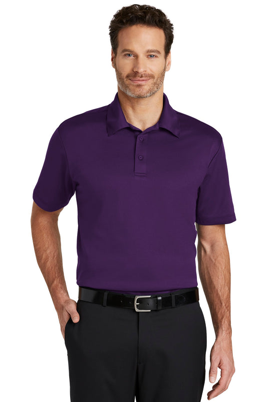 Port Authority Silk Touch Performance Polo. K540 Bright Purple
