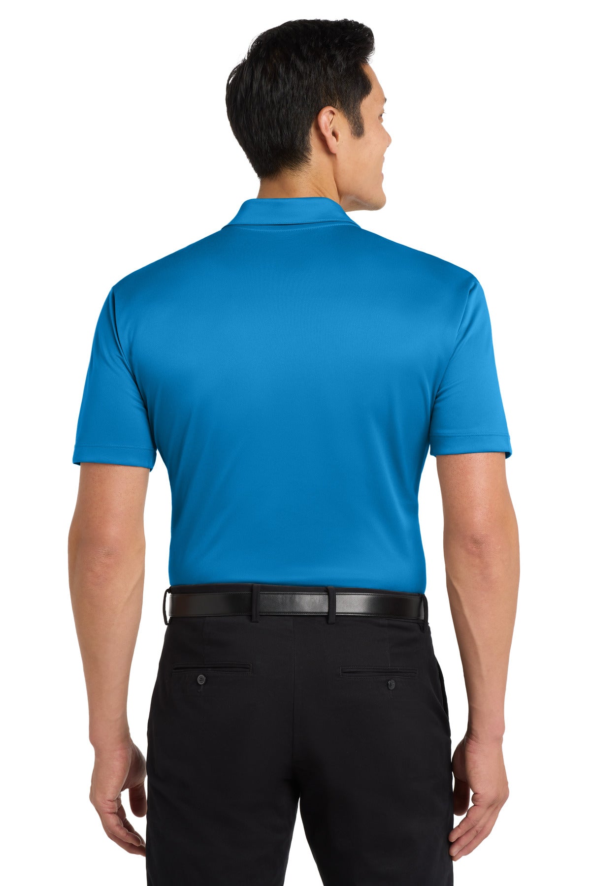 Port Authority Silk Touch Performance Polo. K540 Brilliant Blue