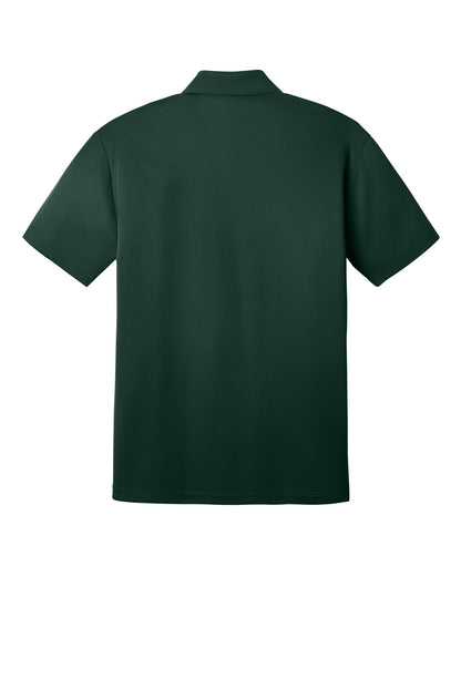 Port Authority Silk Touch Performance Polo. K540 Dark Green
