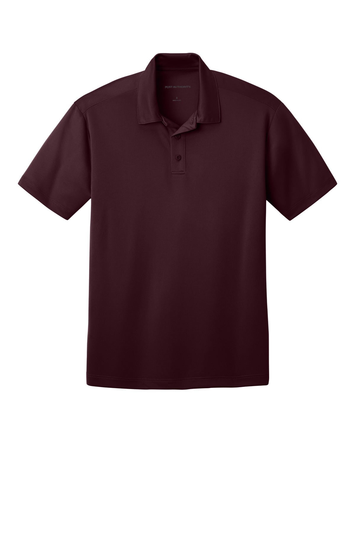 Port Authority Silk Touch Performance Polo. K540 Maroon