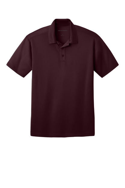 Port Authority Silk Touch Performance Polo. K540 Maroon