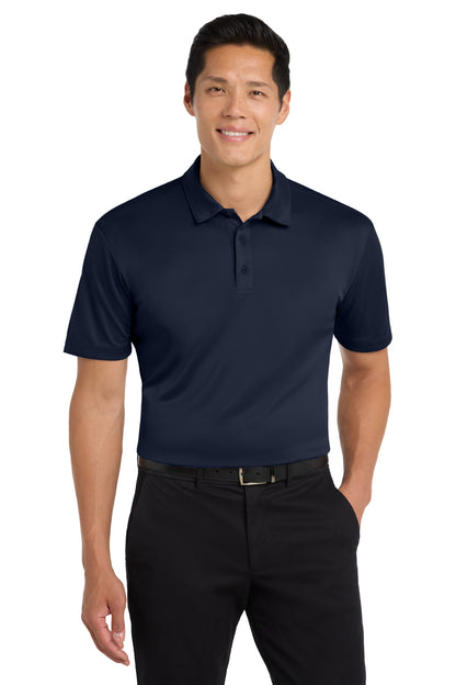 Port Authority Tall Silk Touch Performance Polo. TLK540 Navy Tall