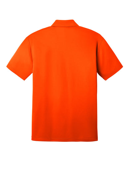 Port Authority Silk Touch Performance Polo. K540 Neon Orange