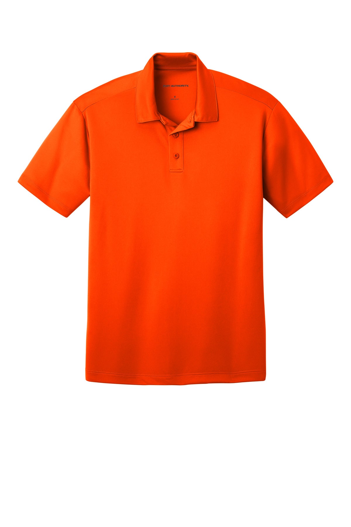 Port Authority Silk Touch Performance Polo. K540 Neon Orange