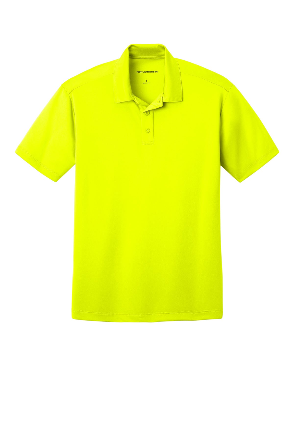 Port Authority Silk Touch Performance Polo. K540 Neon Yellow