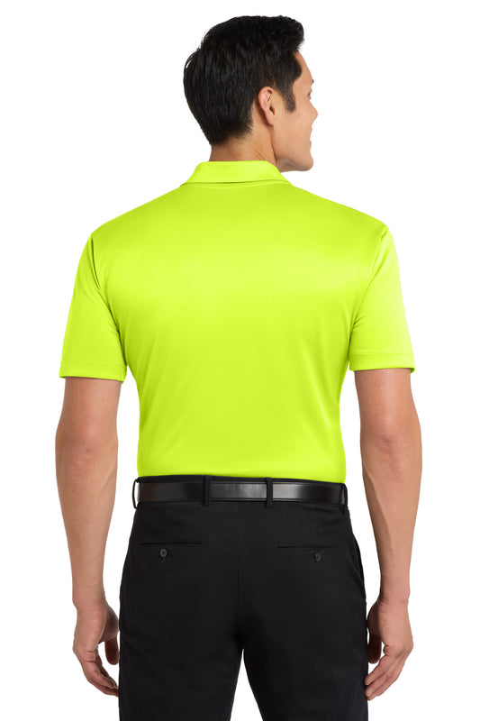 Port Authority Silk Touch Performance Polo. K540 Neon Yellow