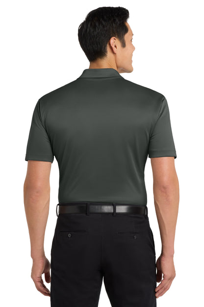 Port Authority Tall Silk Touch Performance Polo. TLK540 Steel Grey Tall