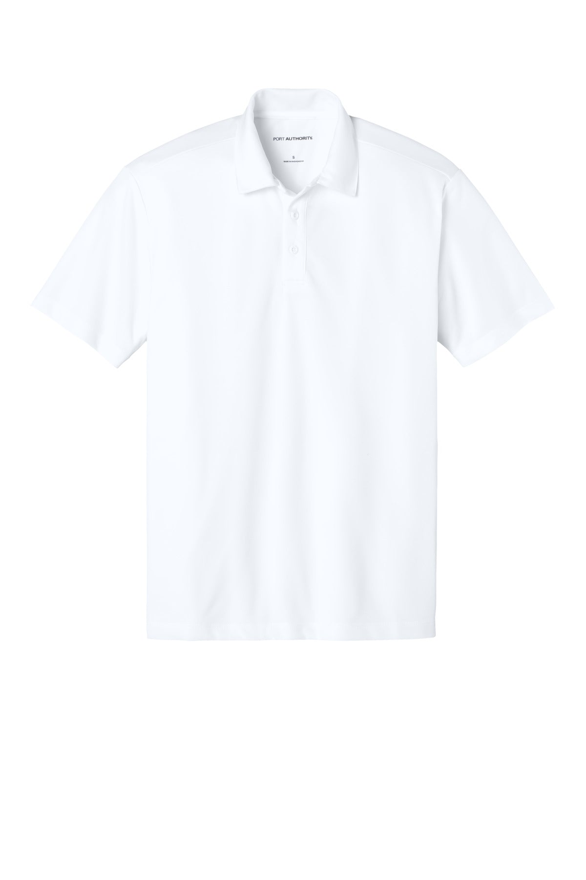 Port Authority Silk Touch Performance Polo. K540 White