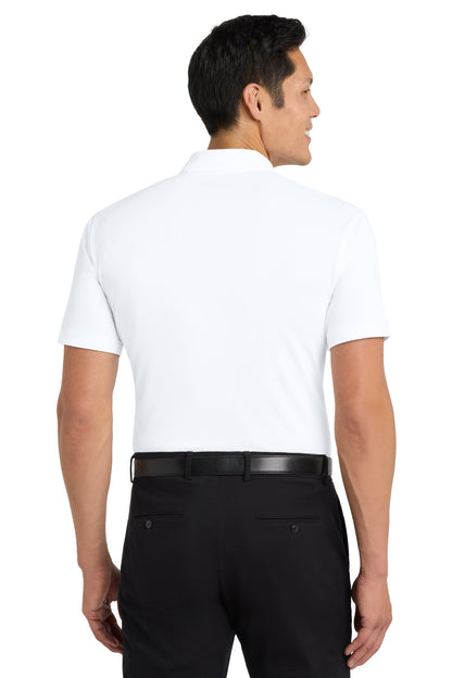 Port Authority Silk Touch Performance Polo. K540 White