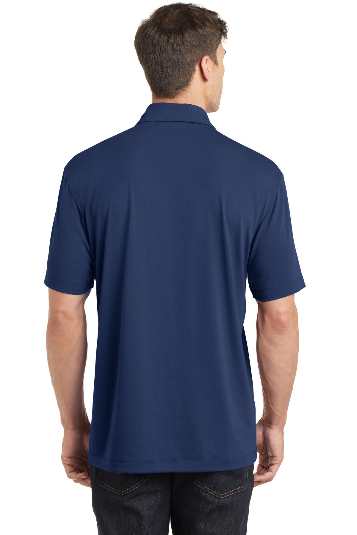 Port Authority Cotton Touch Performance Polo. K568 Estate Blue