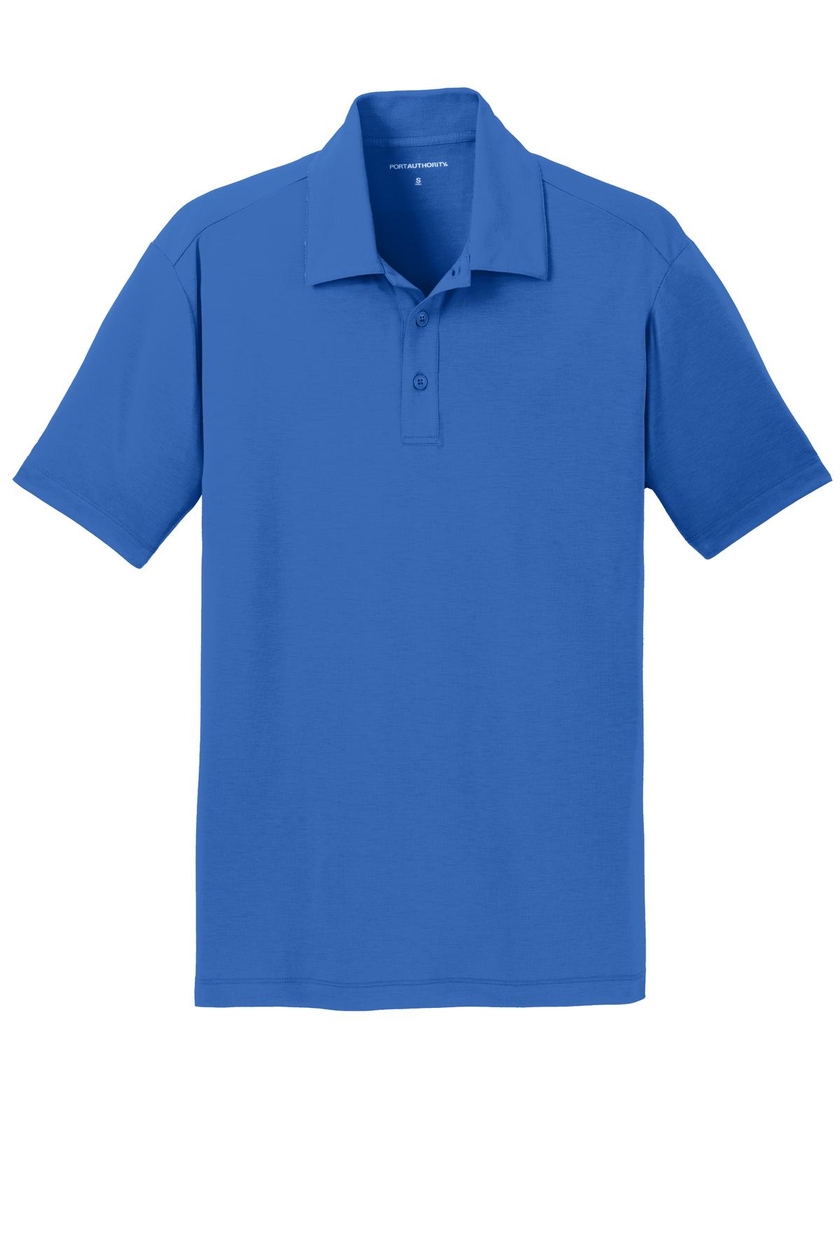 Port Authority Cotton Touch Performance Polo. K568 Strong Blue