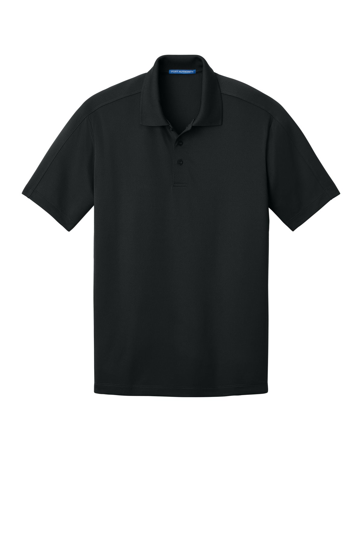 Port Authority Diamond Jacquard Polo. K569 Black
