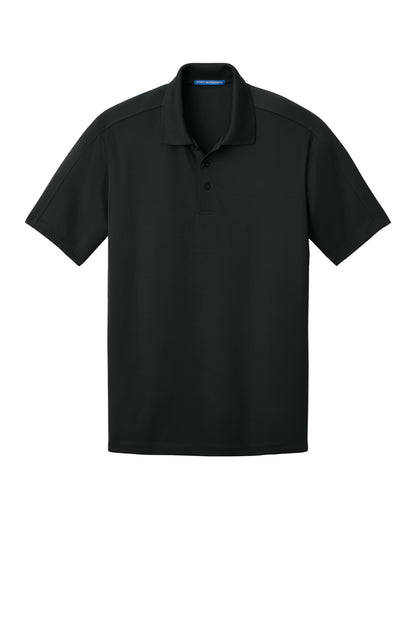 Port Authority Diamond Jacquard Polo. K569 Black