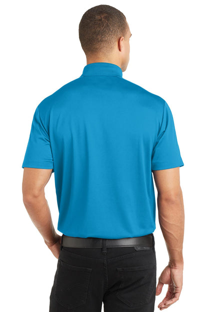 Port Authority Diamond Jacquard Polo. K569 Blue Wake
