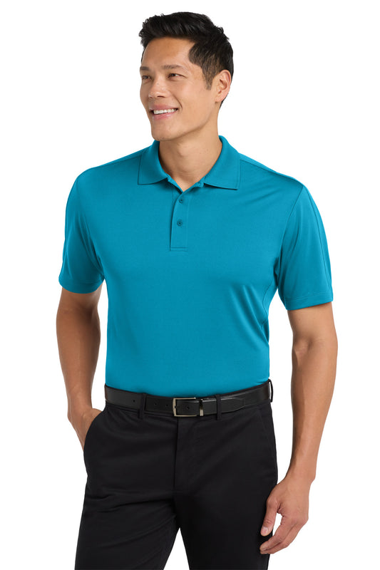 Port Authority Diamond Jacquard Polo K569 Blue Wake