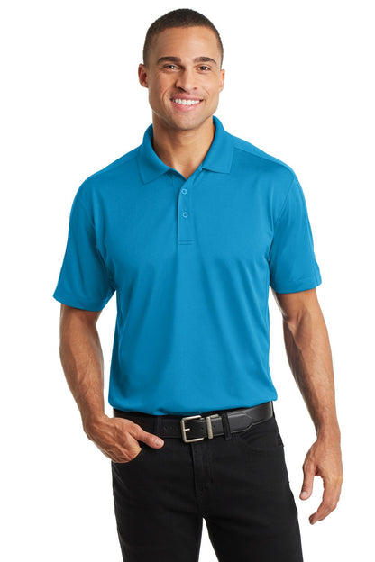 Port Authority Diamond Jacquard Polo. K569 Blue Wake