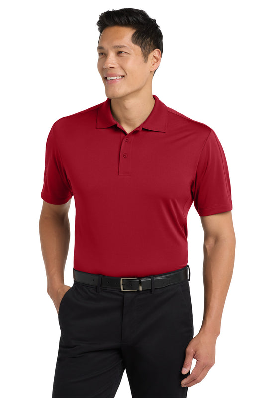 Port Authority Diamond Jacquard Polo K569 Rich Red