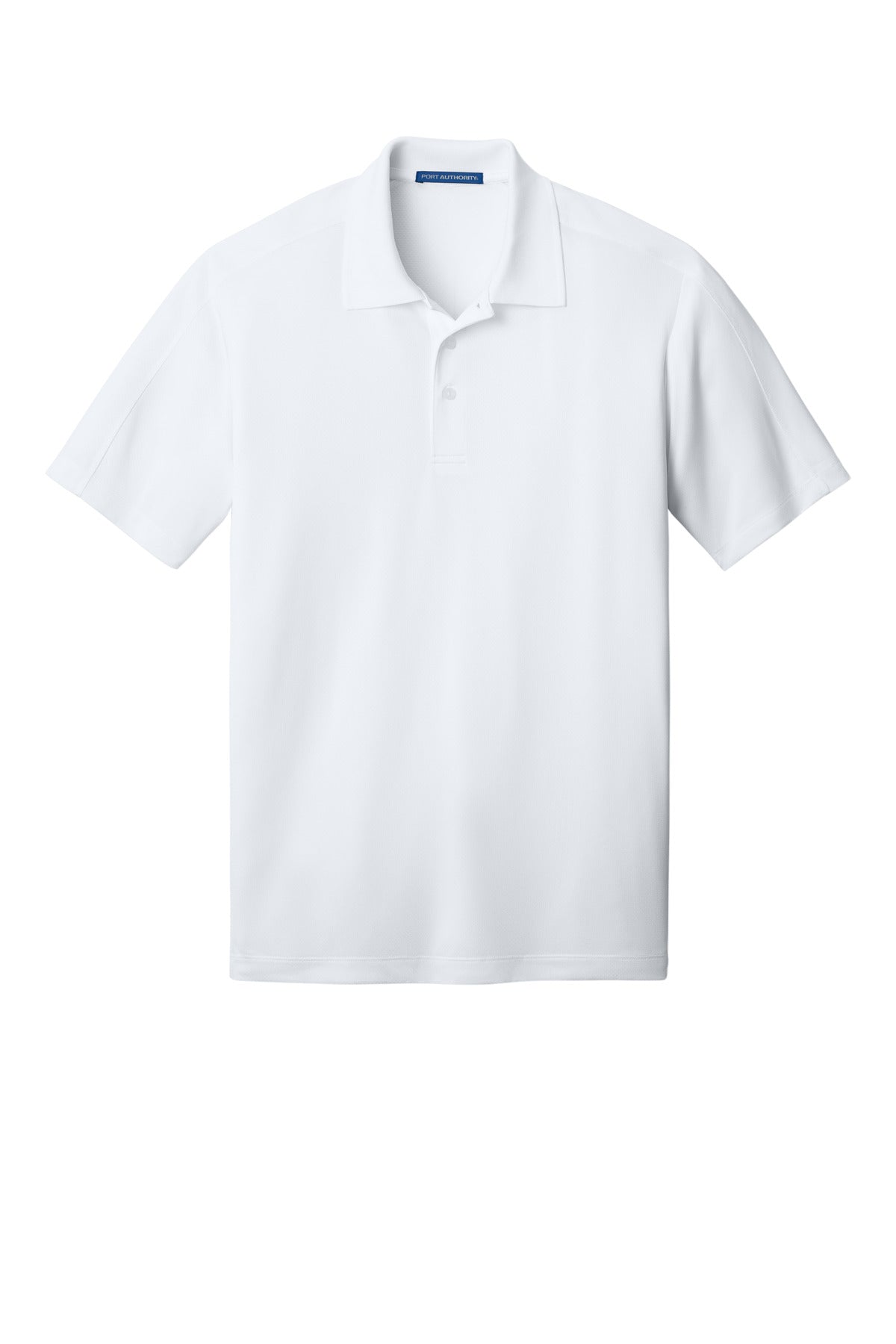 Port Authority Diamond Jacquard Polo. K569 White