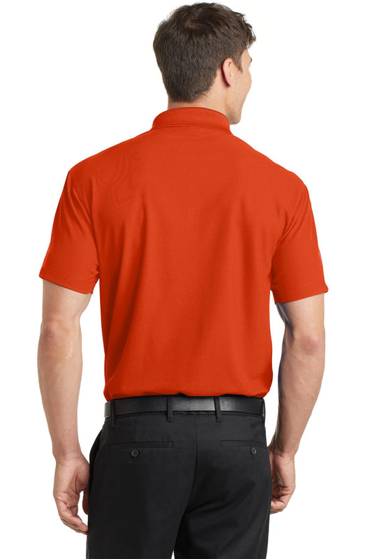 Port Authority Dry Zone Grid Polo. K572 Autumn Orange