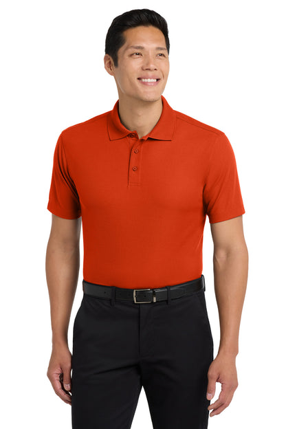Port Authority Dry Zone Grid Polo K572 Autumn Orange