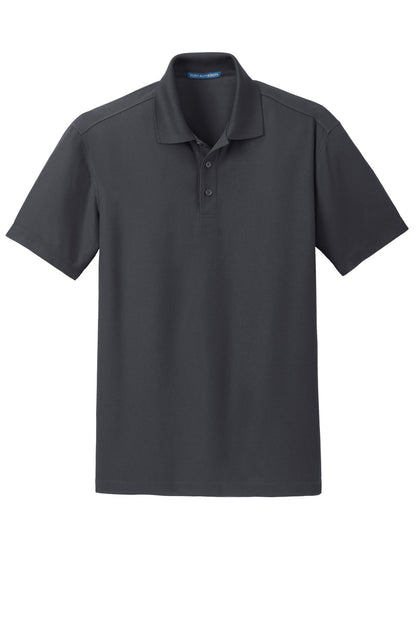Port Authority Dry Zone Grid Polo K572 Battleship Grey