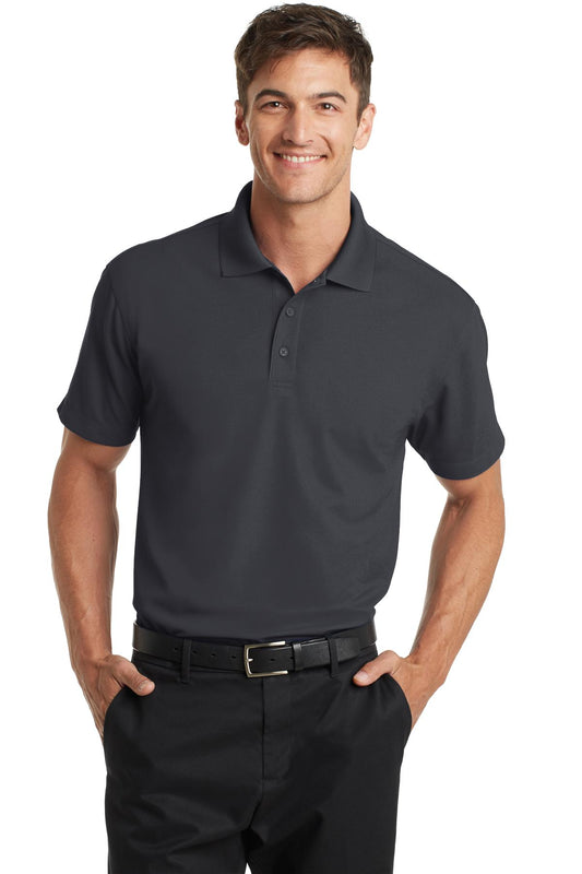 Port Authority Dry Zone Grid Polo. K572 Battleship Grey