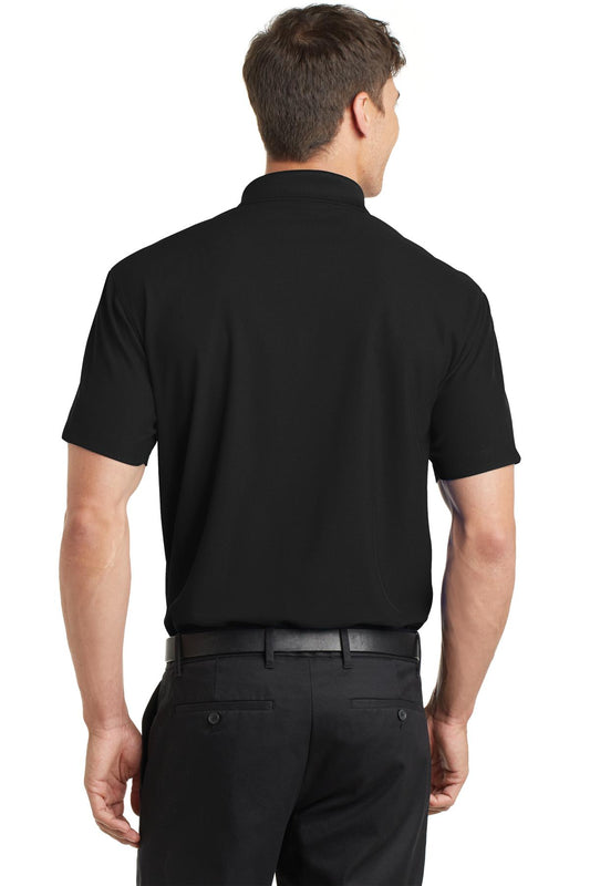 Port Authority Dry Zone Grid Polo. K572 Black