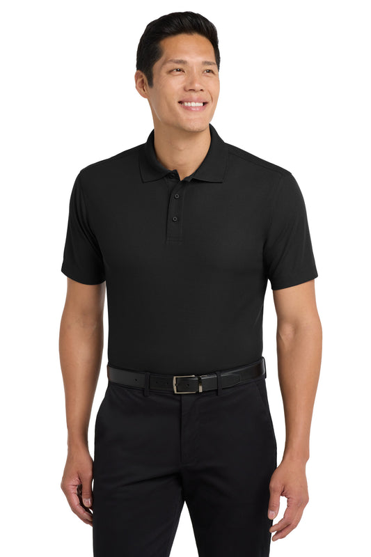 Port Authority Dry Zone Grid Polo K572 Black