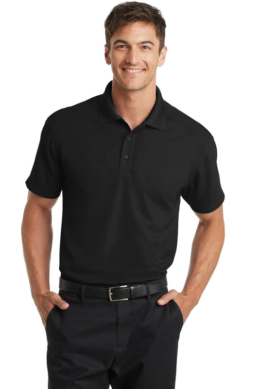 Port Authority Dry Zone Grid Polo. K572 Black