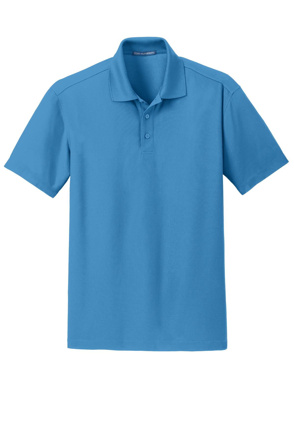Port Authority Dry Zone Grid Polo K572 Celadon Blue