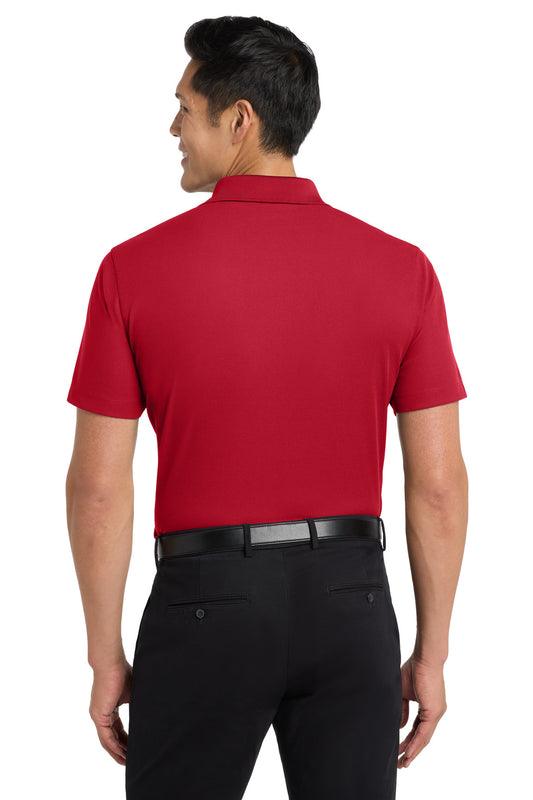 Port Authority Dry Zone Grid Polo K572 Engine Red