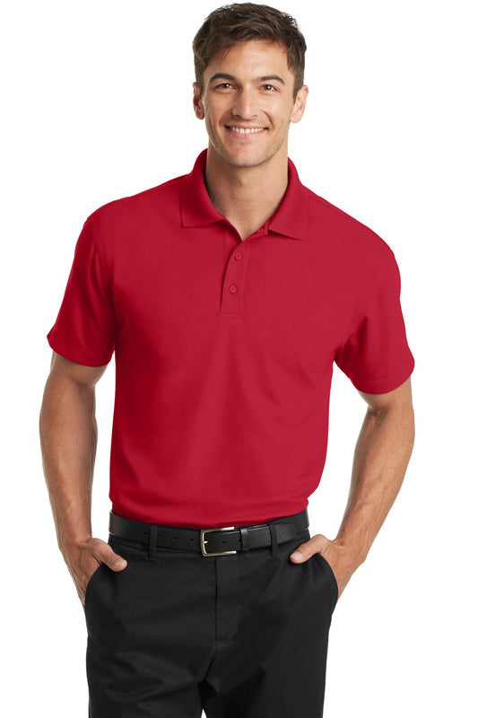 Port Authority Dry Zone Grid Polo. K572 Engine Red