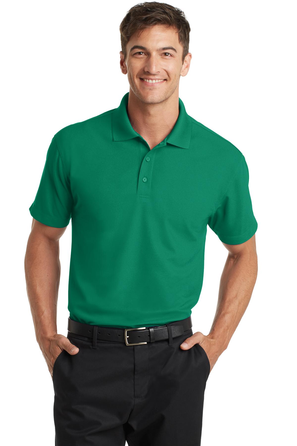 Port Authority Dry Zone Grid Polo. K572 Jewel Green