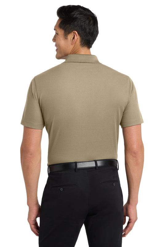 Port Authority Dry Zone Grid Polo K572 Tan