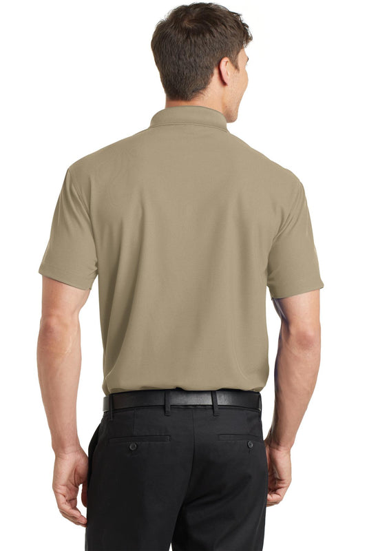 Port Authority Dry Zone Grid Polo. K572 Tan