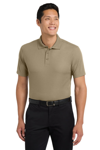 Port Authority Dry Zone Grid Polo K572 Tan