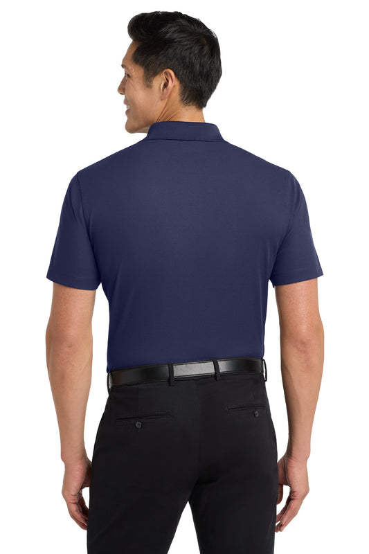 Port Authority Dry Zone Grid Polo K572 True Navy