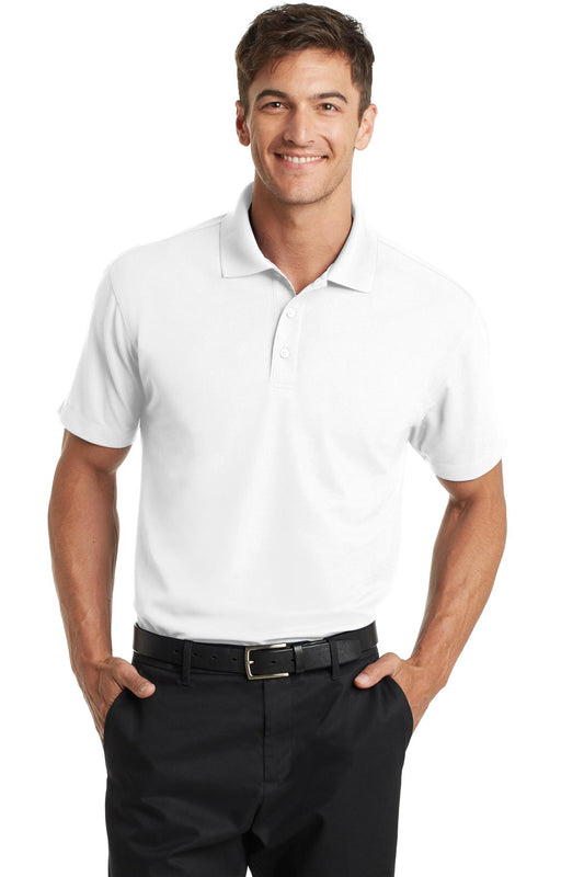 Port Authority Dry Zone Grid Polo. K572 White