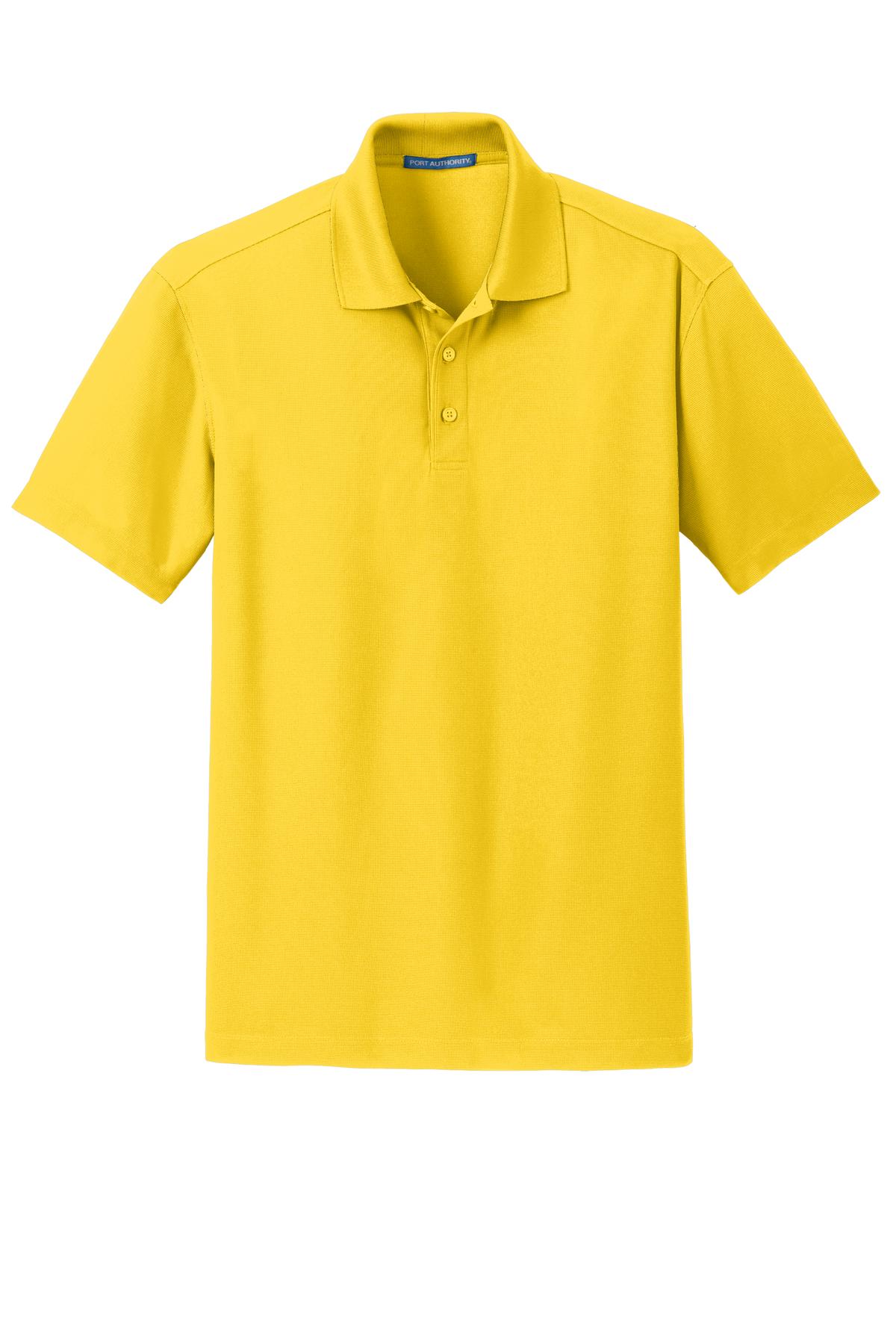 Port Authority Dry Zone Grid Polo. K572 Yellow