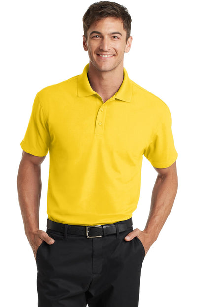 Port Authority Dry Zone Grid Polo. K572 Yellow