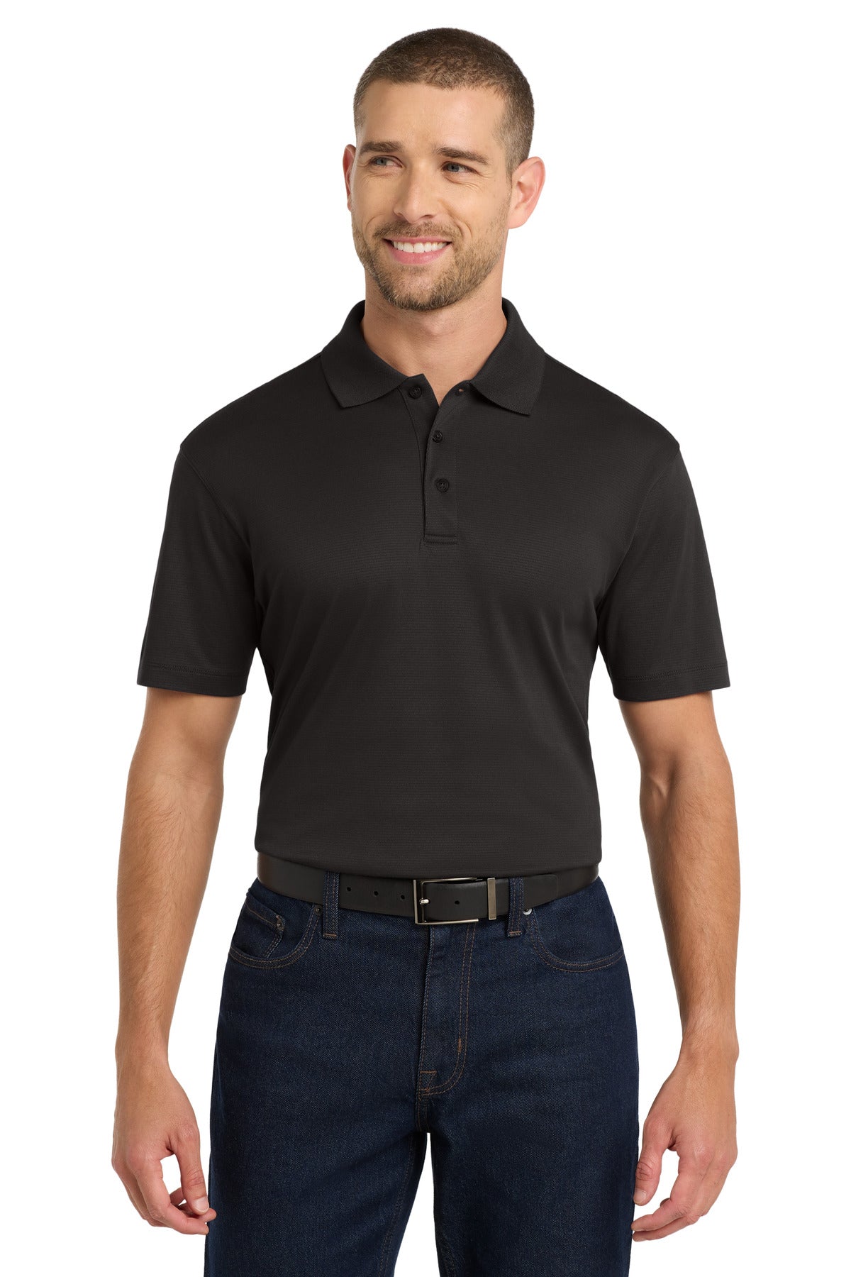 Port Authority Rapid Dry Mesh Polo K573 Black
