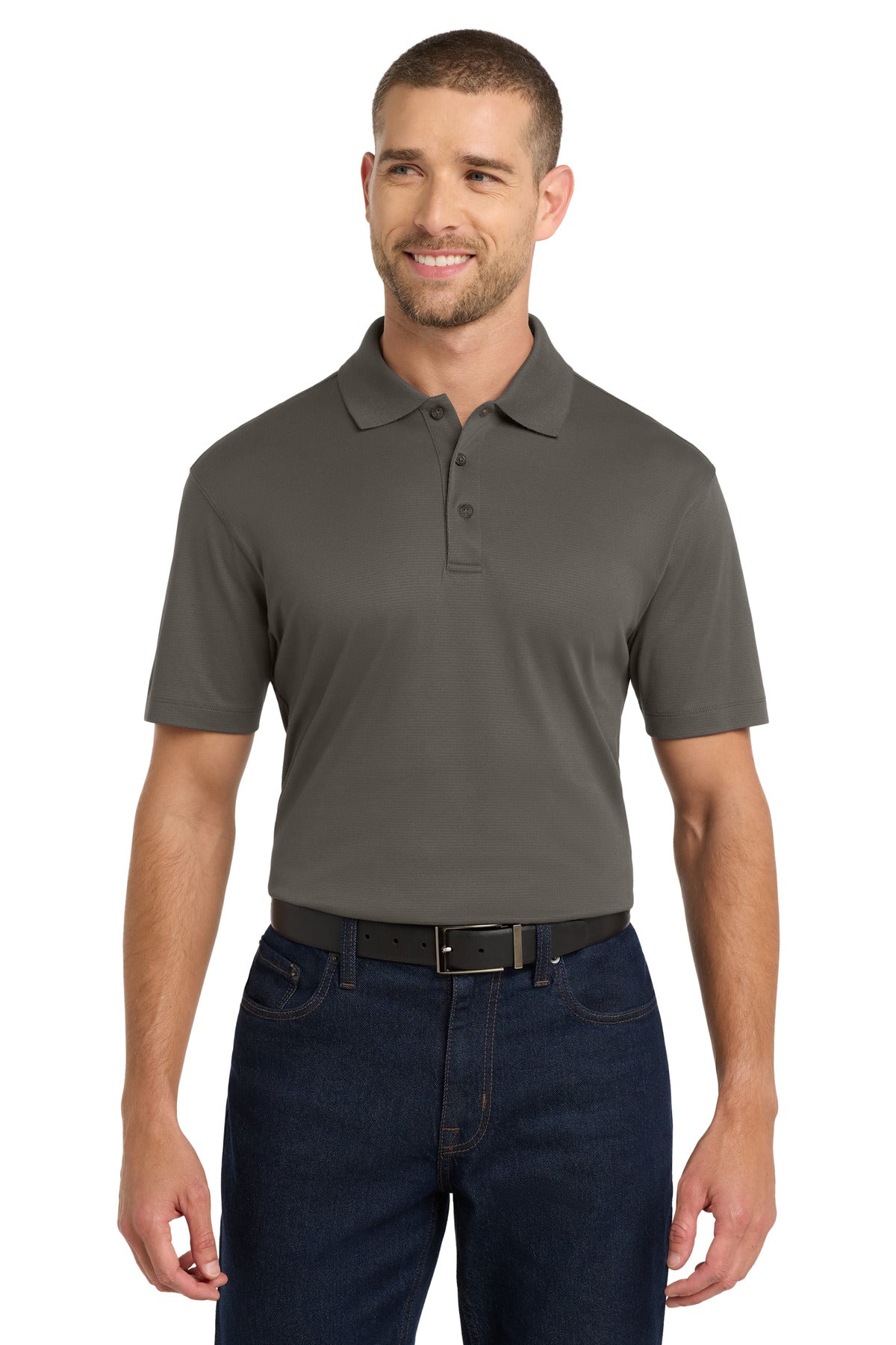 Port Authority Rapid Dry Mesh Polo K573 Grey Smoke