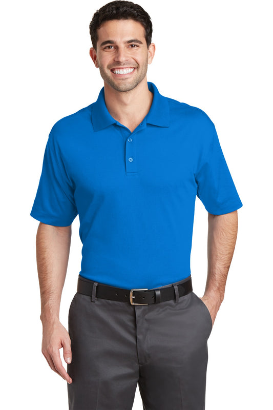Port Authority Rapid Dry Mesh Polo. K573 Skydiver Blue
