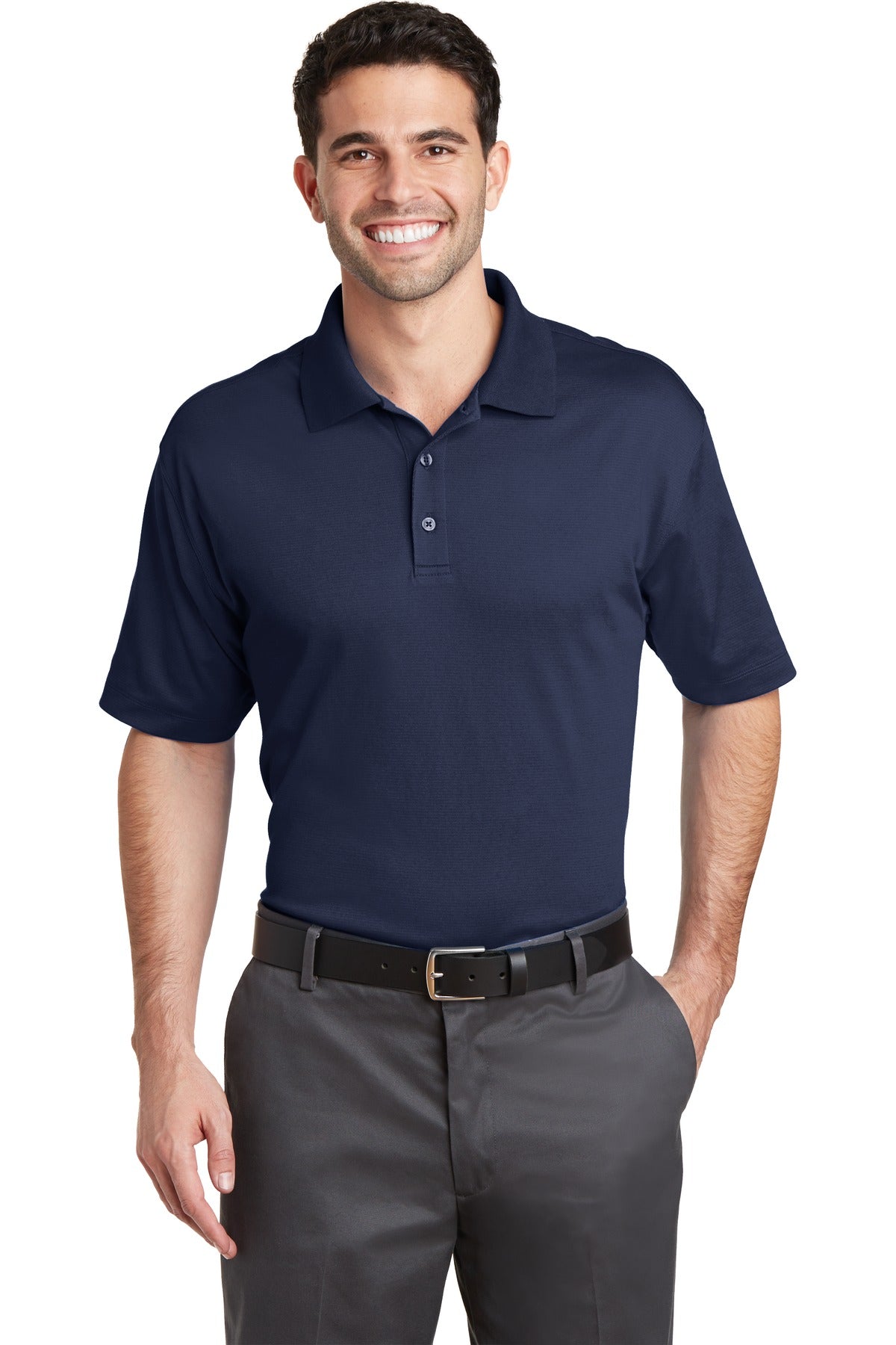 Port Authority Rapid Dry Mesh Polo. K573 True Navy