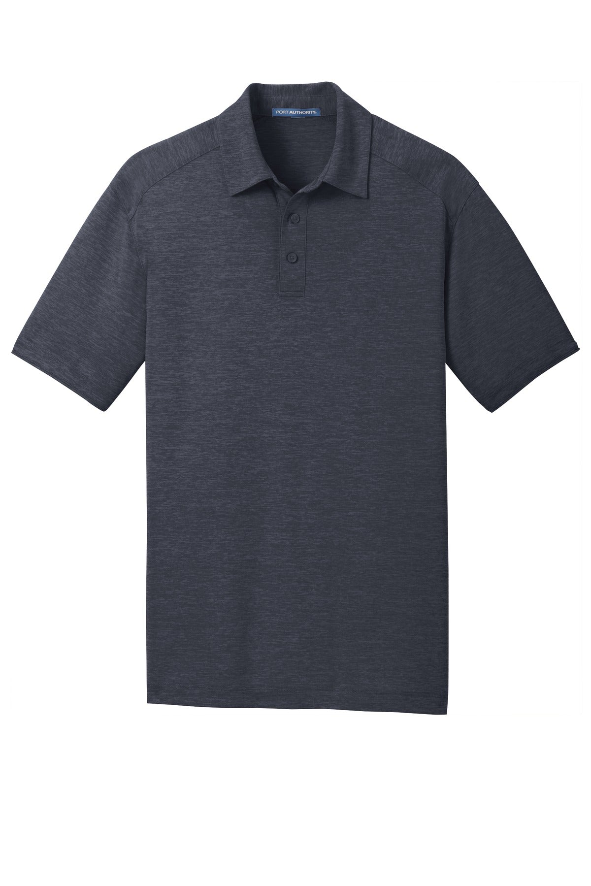 Port Authority Digi Heather Performance Polo. K574 Dark Grey