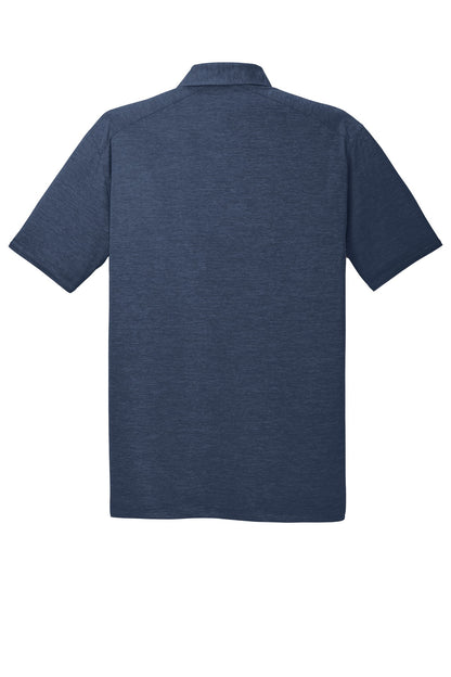 Port Authority Digi Heather Performance Polo. K574 Dress Blue Navy